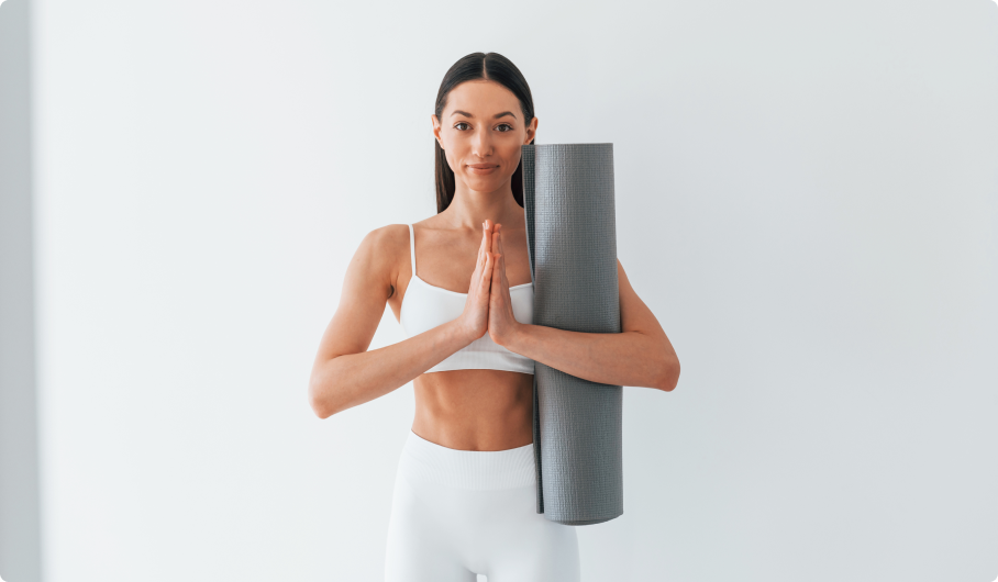 Yoga instructor portrait